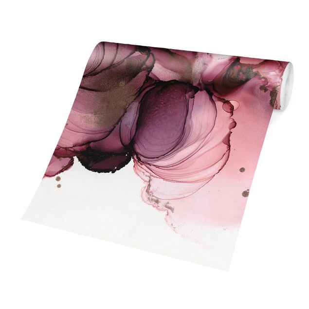 Papier peint - Fluid Purity In Violet