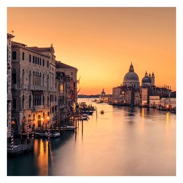tapisserie panoramique Venise dorée