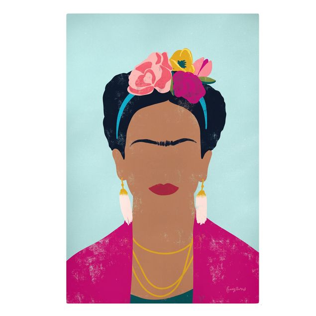 Tableau décoration Frida Collage