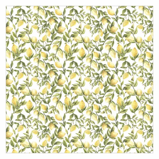Wallpaper - Fruity Lemons With Leaves