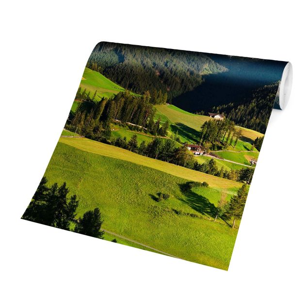 Papier peint paysage Odle dans le Tyrol du Sud