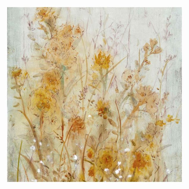 papier peint xxl Yellow Meadow Of Wild Flowers
