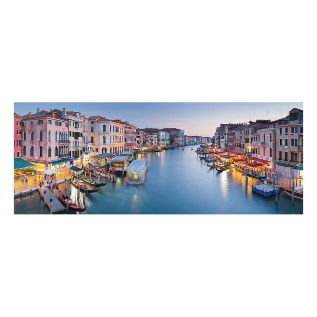 Tableau ville Soirée sur le Grand Canal à Venise