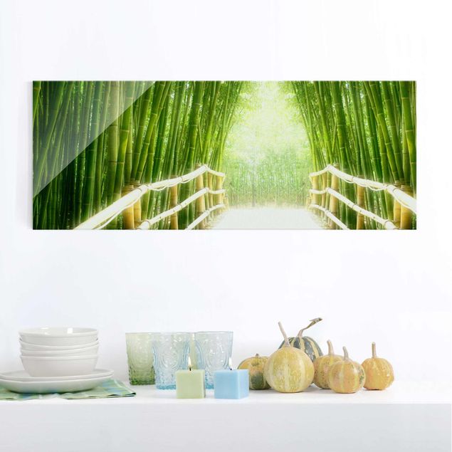 Tableau paysages Bambou Way