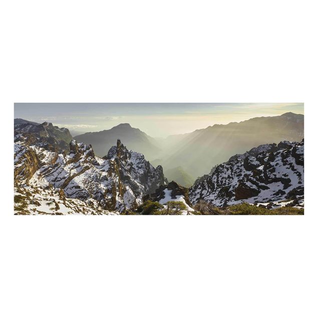 Tableau moderne Montagnes à La Palma