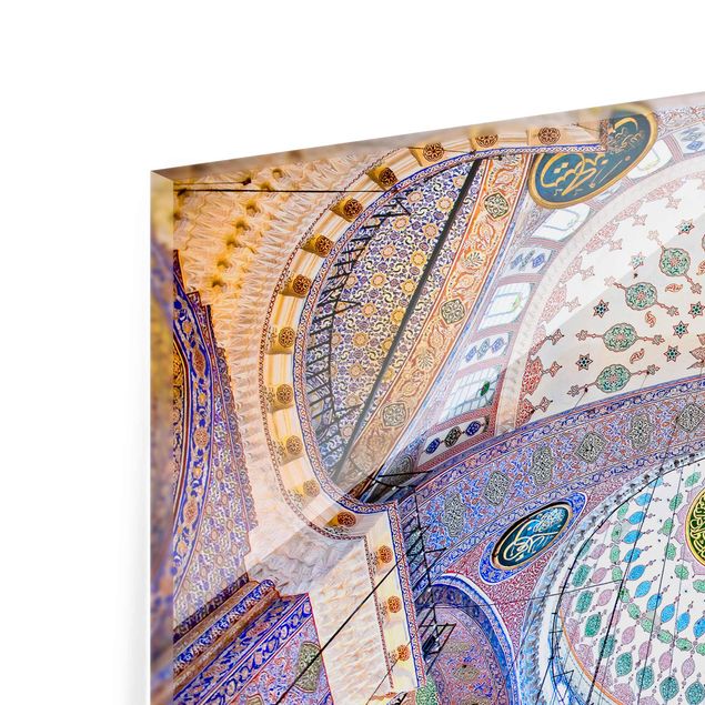 Tableaux en verre magnétique Mosquée bleue à Istanbul