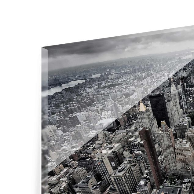 Tableaux noir et blanc Vue sur Manhattan