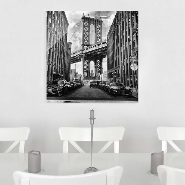 Tableaux New York Pont de Manhattan en Amérique