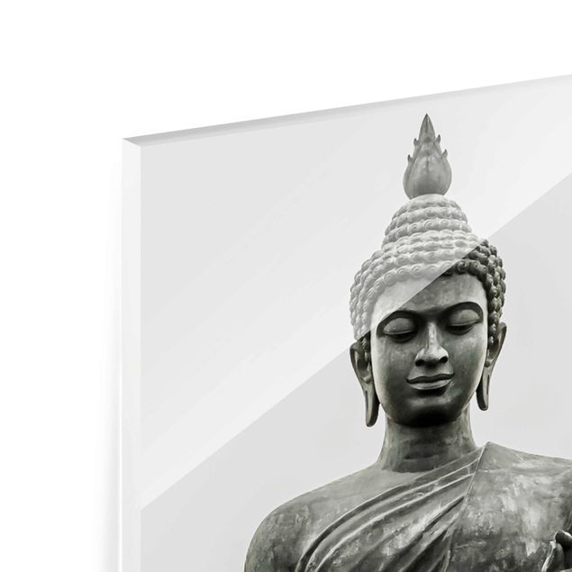 Tableau en verre - Buddha Statue