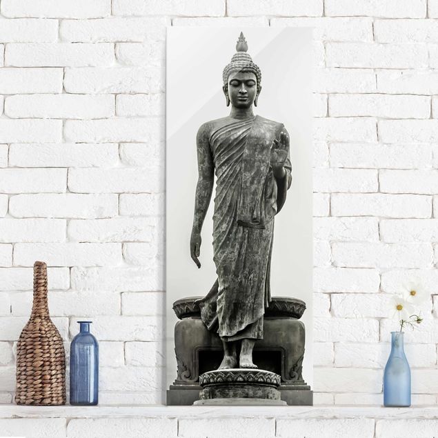 Déco mur cuisine Statue de Bouddha