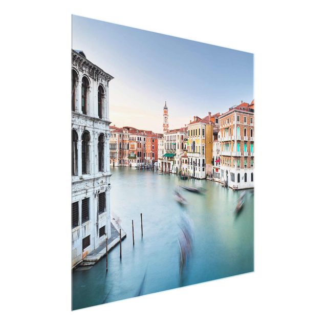Tableau de ville Vue du Grand Canal depuis le pont du Rialto Venise