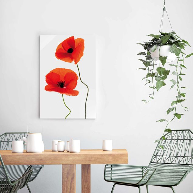 Tableau paysages Charming Poppies