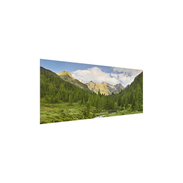 Tableau montagnes Parc national Debanttal Hohe Tauern