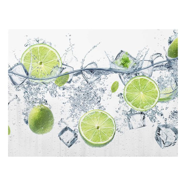Tableau en verre - Refreshing Lime