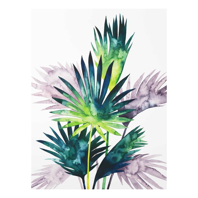 Tableaux verts Feuillage exotique - Fan Palm
