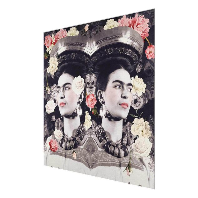 Tableaux Frida Kahlo Frida Kahlo - Flood de fleurs
