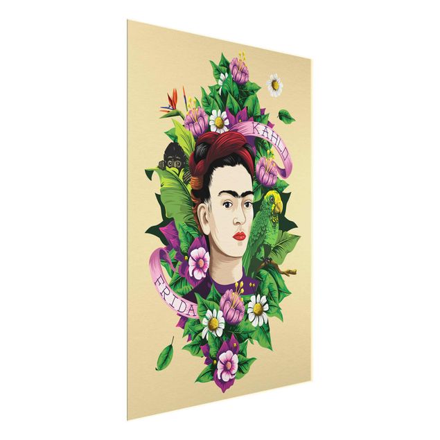 tableaux floraux Frida Kahlo - Frida