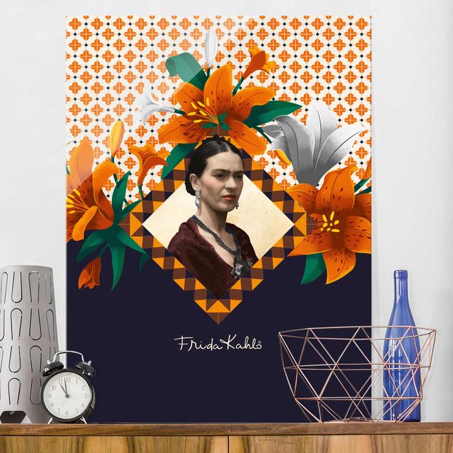 Déco murale cuisine Frida Kahlo - Lys