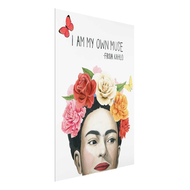 tableaux floraux Pensées de Frida - Muse