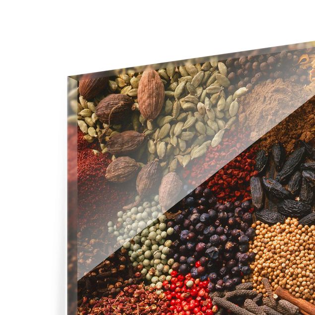 Tableau en verre - Exotic Spices