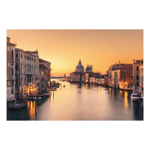 Tableau ville du monde Venise dorée