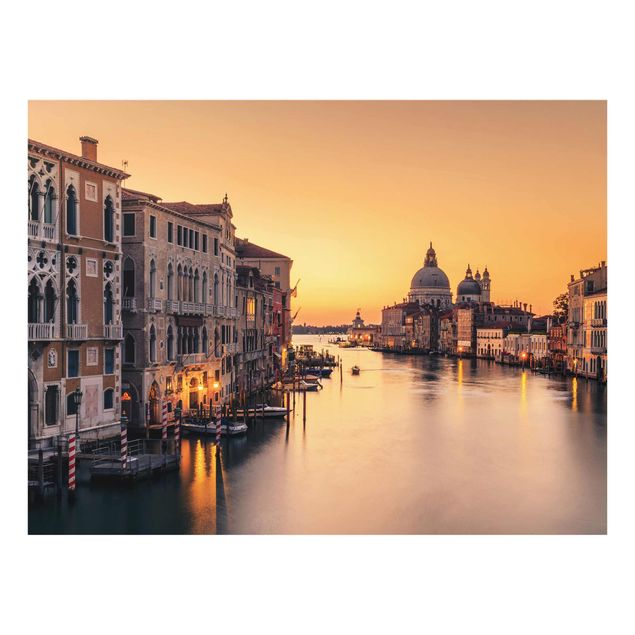 Tableau ville du monde Venise dorée