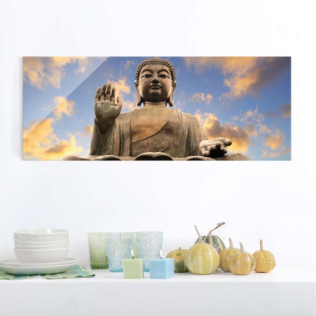 Déco murale cuisine Grand Bouddha