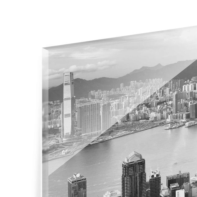 Tableau en verre - Hongkong