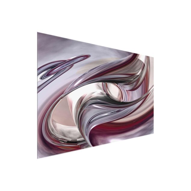 Tableaux en verre abstraits Illusionnaire