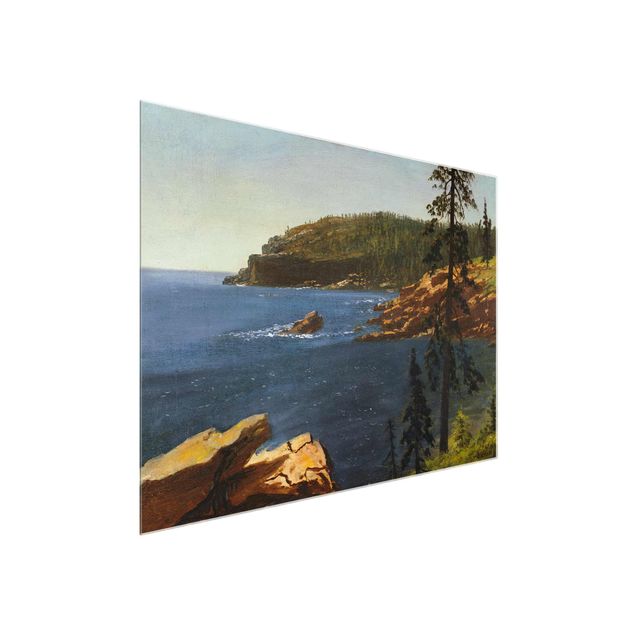 Romantisme tableau Albert Bierstadt - Côte californienne