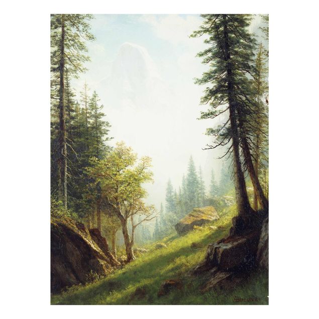 Tableau artistique Albert Bierstadt - Parmi les Alpes bernoises