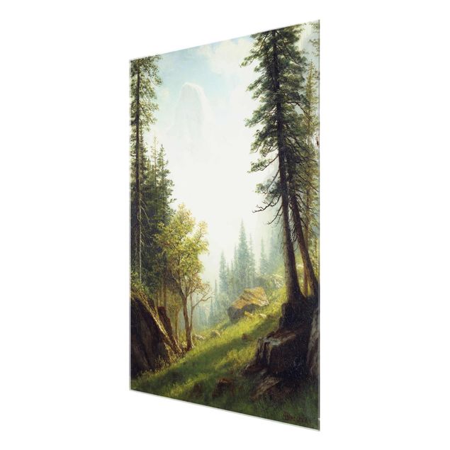 Tableau moderne Albert Bierstadt - Parmi les Alpes bernoises