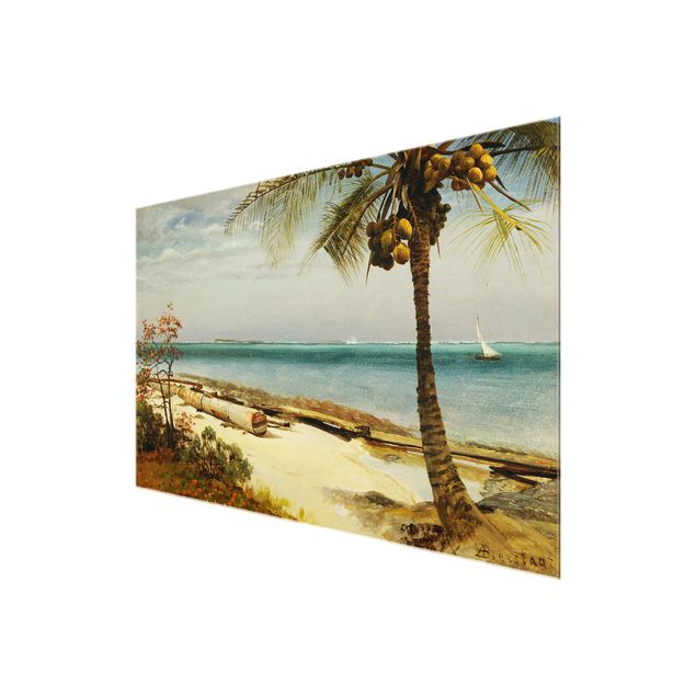 Tableau artistique Albert Bierstadt - Côte tropicale