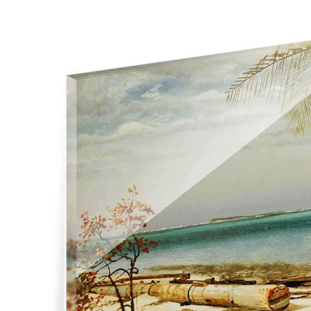Tableau moderne Albert Bierstadt - Côte tropicale