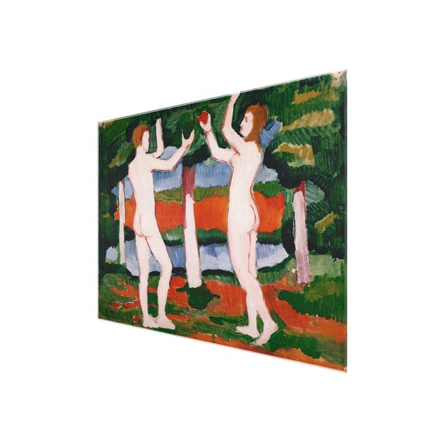 Tableaux reproductions August Macke - Adam et Eve