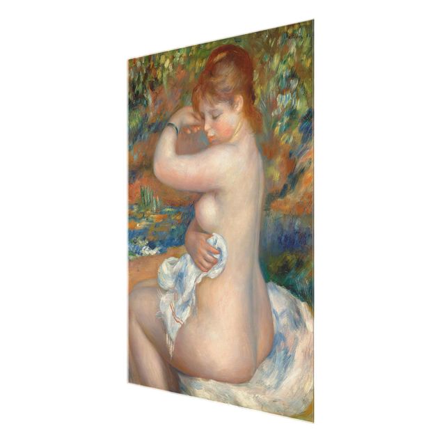 Tableau portrait Auguste Renoir - Après le bain