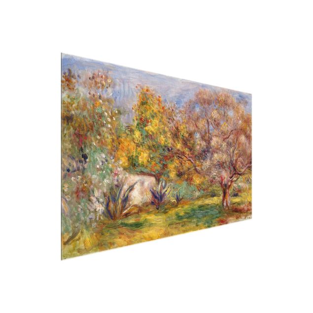 Tableaux arbres Auguste Renoir - Jardin d'oliviers