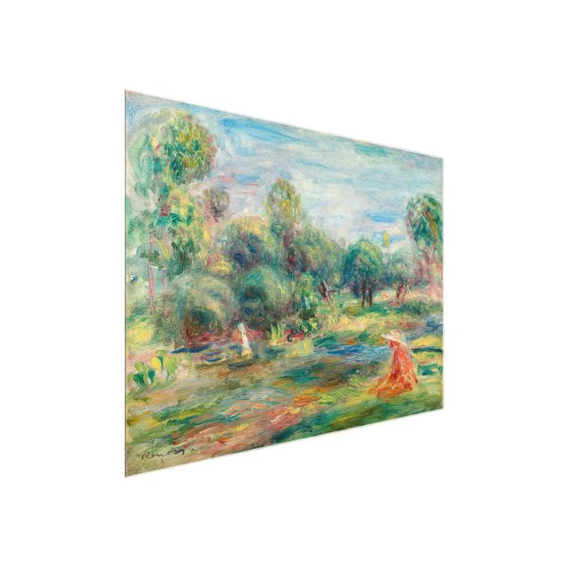 Tableau arbre Auguste Renoir - Paysage à Cagnes