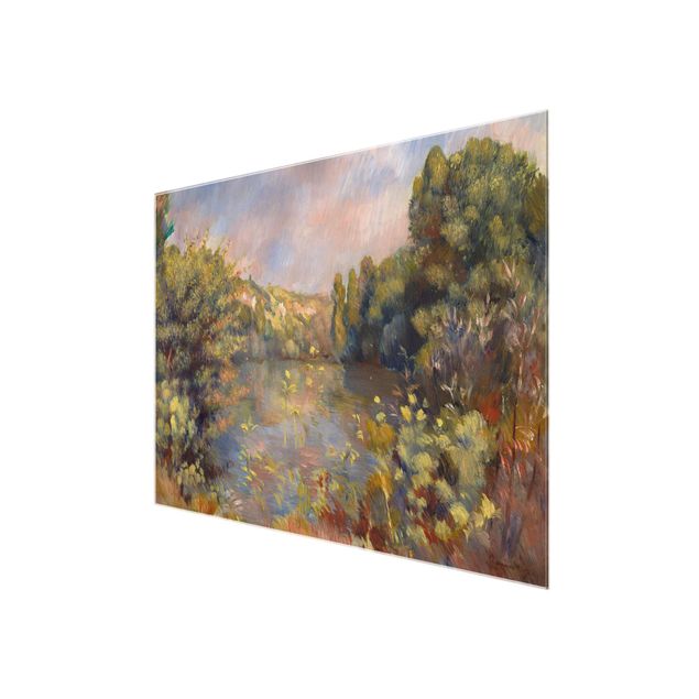 Tableaux moderne Auguste Renoir - Paysage au bord du lac