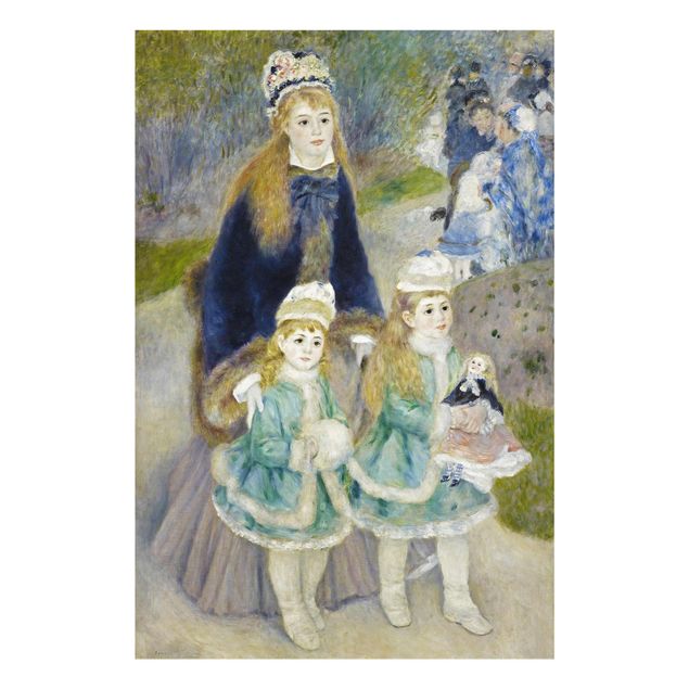 Tableaux portraits Auguste Renoir - Mère et enfants (La promenade)