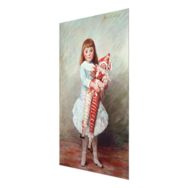 Tableaux reproductions Auguste Renoir - Suzanne avec la marionnette Arlequin