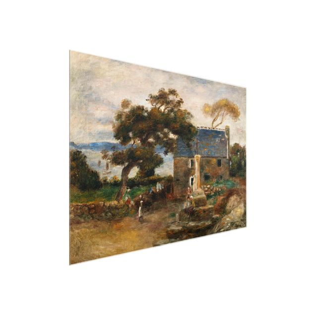 Tableau moderne Auguste Renoir - Tréboul près de Douardenez, Bretagne