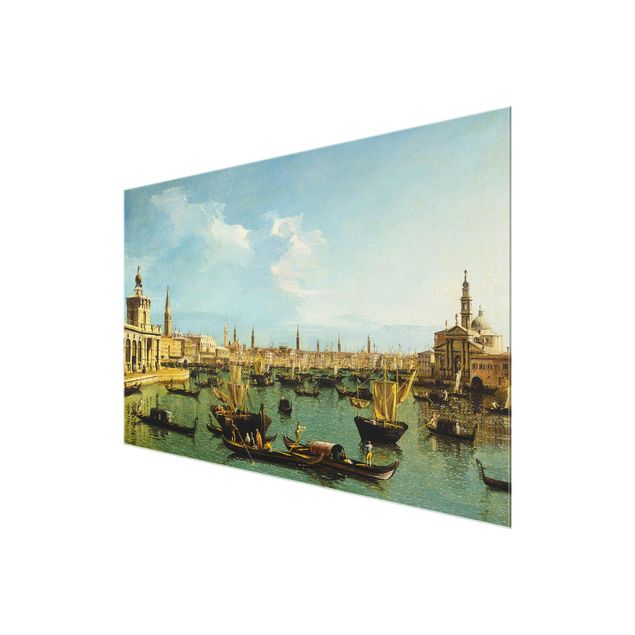 Tableaux en verre architecture & skyline Bernardo Bellotto - Bacino di San Marco, Venedig