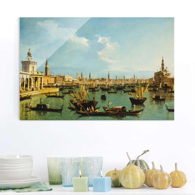 Décorations cuisine Bernardo Bellotto - Bacino di San Marco, Venedig