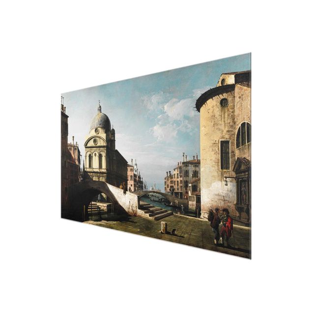 Tableaux en verre architecture & skyline Bernardo Bellotto - Capriccio vénitien