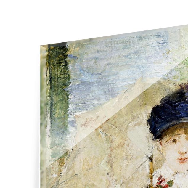 Tableaux en verre magnétique Berthe Morisot - Dame à l'ombrelle