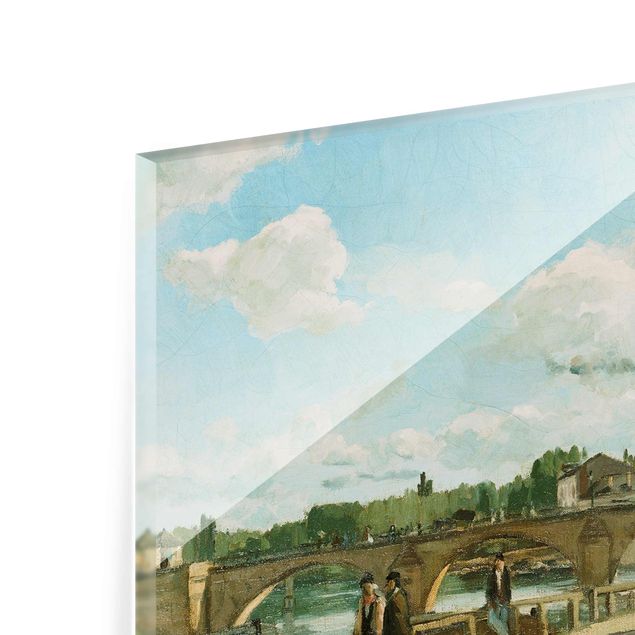 Tableaux en verre architecture & skyline Camille Pissarro - Vue de Pontoise