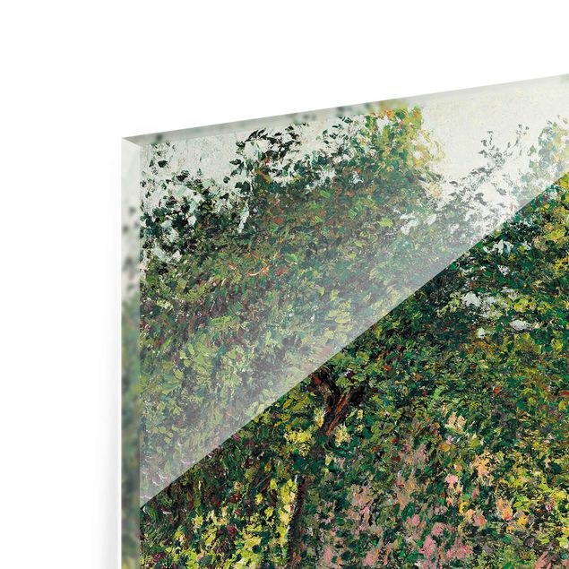Tableau arbre Camille Pissarro - Pommiers et faneurs, Eragny