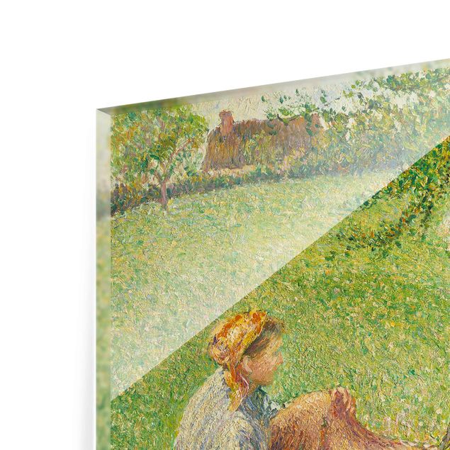 Tableau moderne Camille Pissarro - Le pâturage des oies