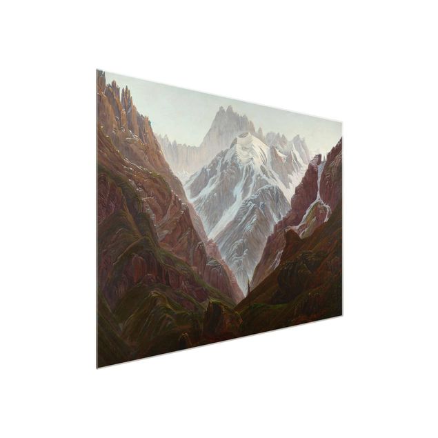 Décoration artistique Carl Gustav Carus - Hautes montagnes